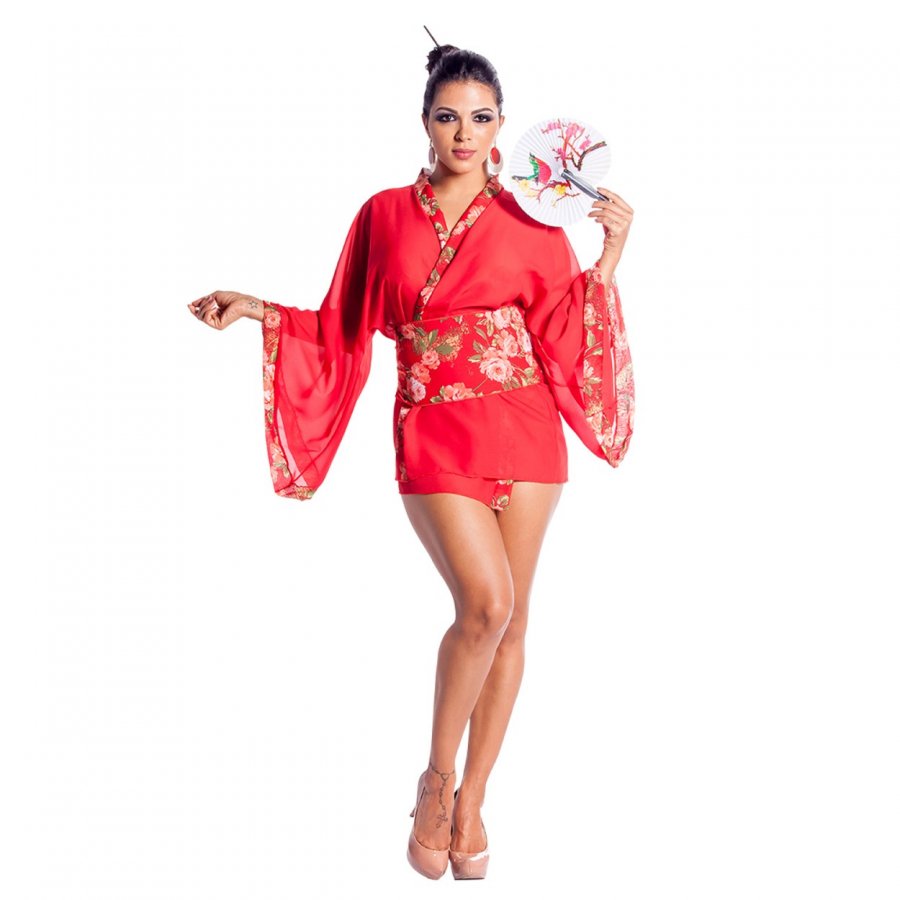 Foto do produto Fantasia Gueixa