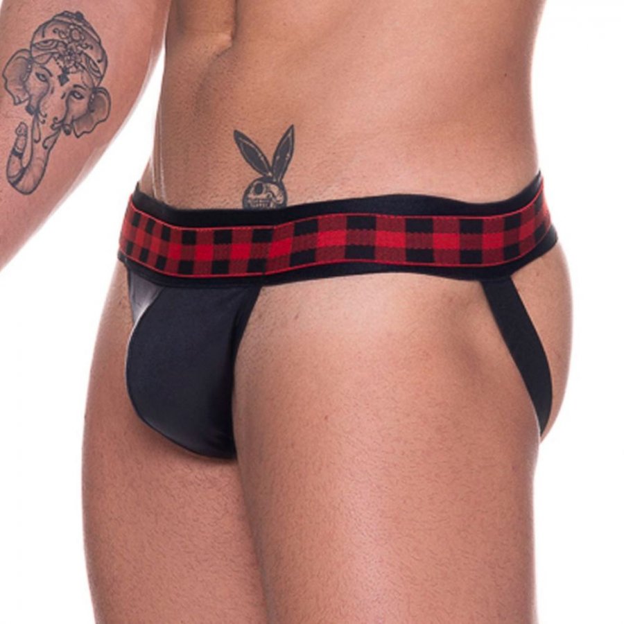 Foto do produto Jockstrap Xadrez em Cirrê