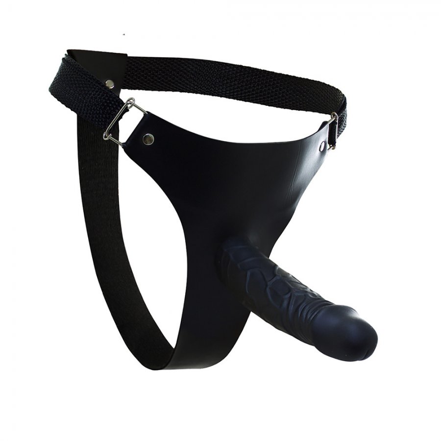 Foto do produto Strap on Real Peter Perfect Black 18,5x4cm