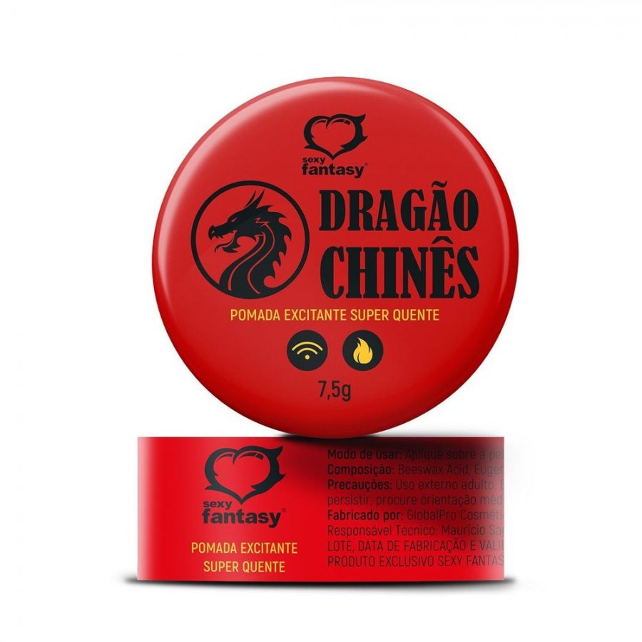 Foto do produto Pomada Dragão Chinês Super Quente 7,5ml