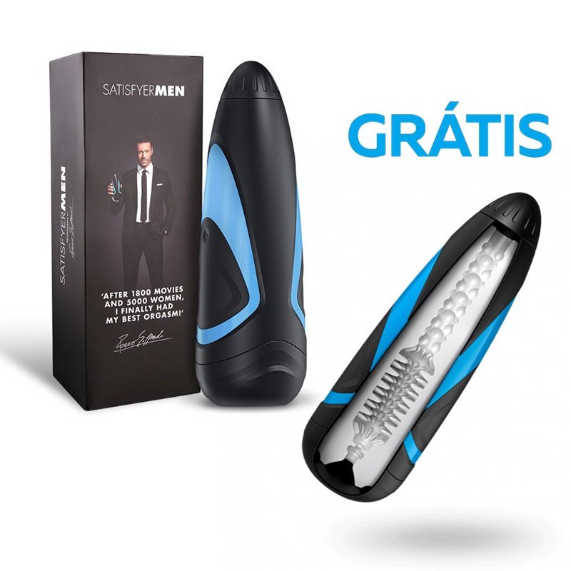 Foto do produto Satisfyer Man by Rocco Siffredi + Refil Grátis
