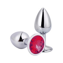 Plug Anal Pequeno - Vermelho
