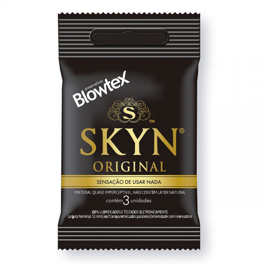 Foto do produto Preservativo SKYN Sem Látex (3 Unidades)