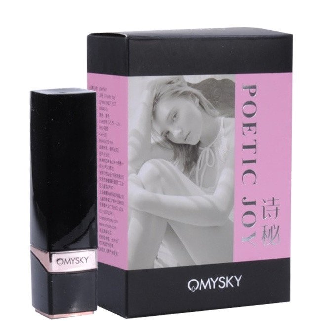 Foto do produto Vibrador Luxo Lipstick Recarregável - 10 Modos