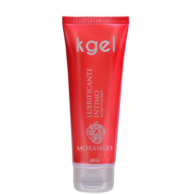 Foto do produto KGEL Lubrificante Neutro Aroma de Morango 80g
