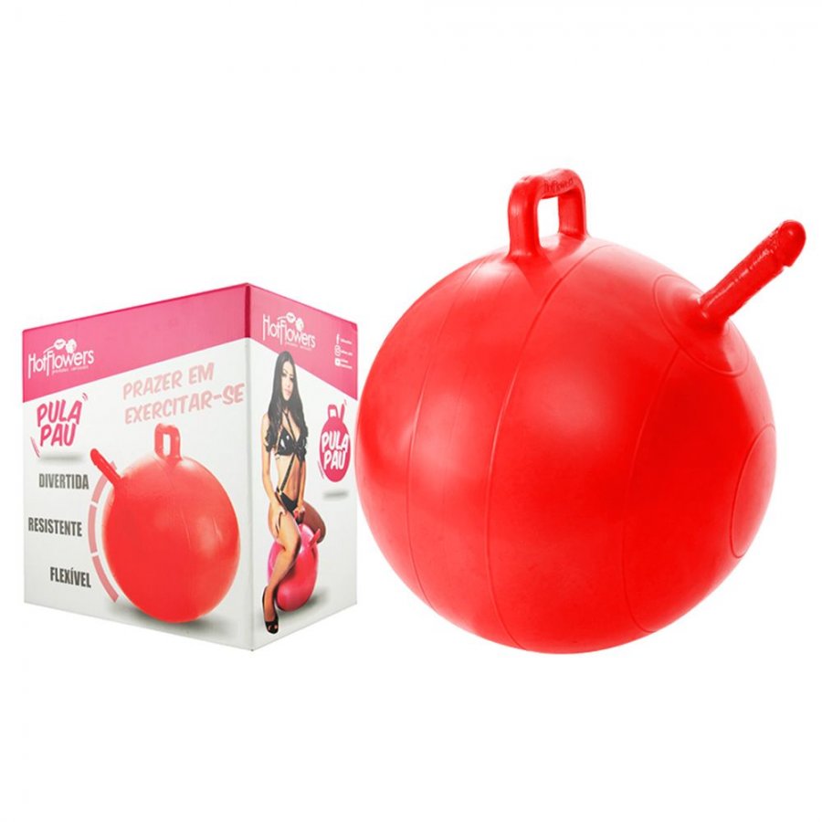 Foto do produto Bola Pula Pau - Hot Flowers