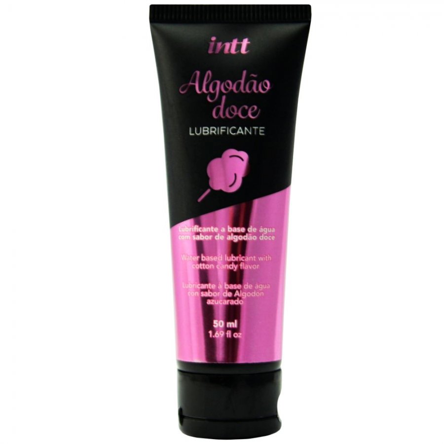 Foto do produto Lubrificante Íntimo Sabor Algodão Doce 50g Intt