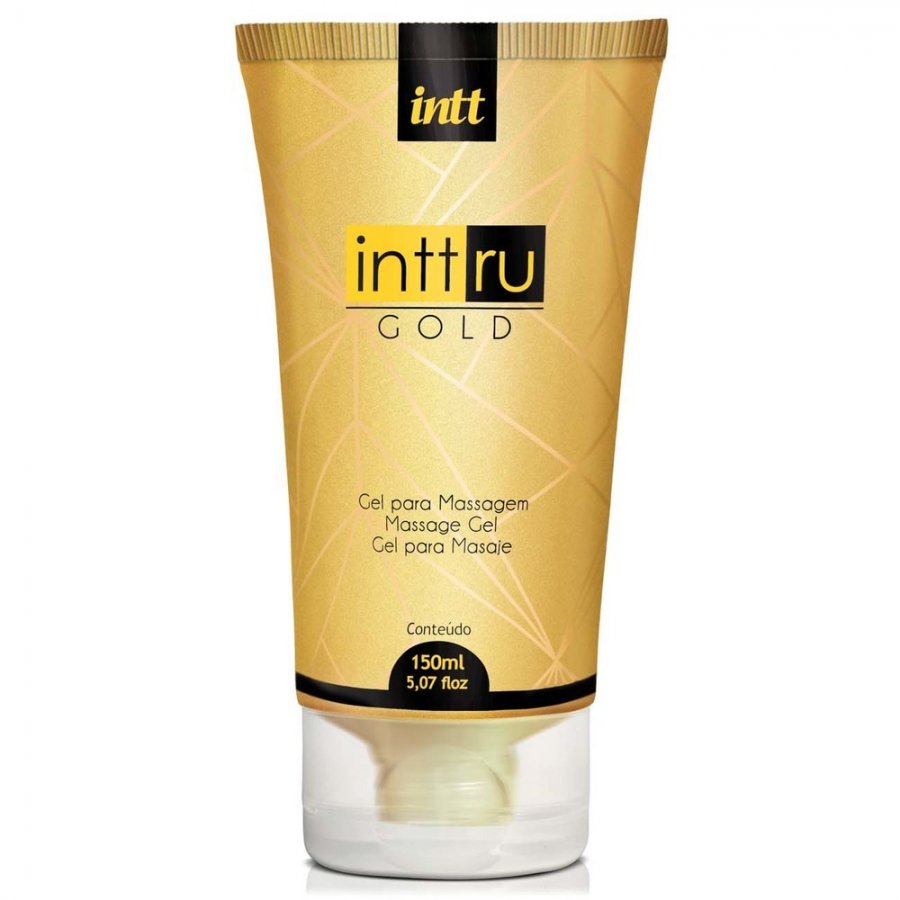 Foto do produto Intt Ru Gold - Gel Deslizante para Massagem (150ml) - Intt