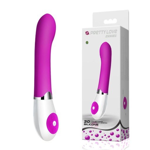 Foto do produto Vibrador Pretty Love Daniel Aveludado - 30 Vibrações