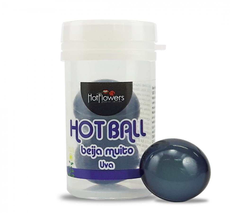 Foto do produto Hot Ball Beija Muito Uva (2 Unid)