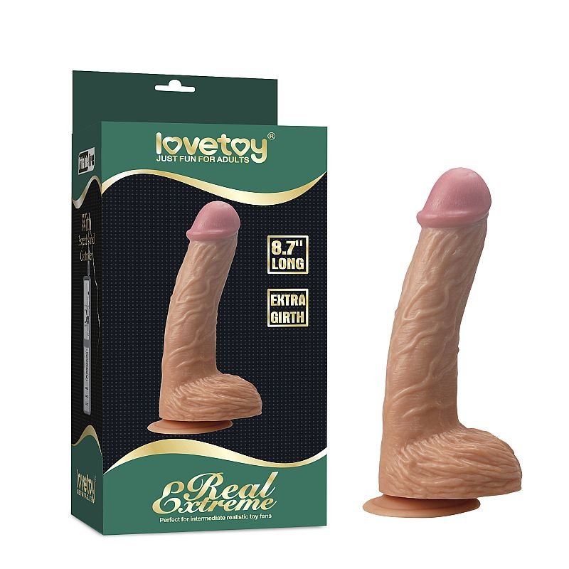 Foto do produto Pênis Real Extreme - Silicone Firme 23x4,5cm Lovetoy