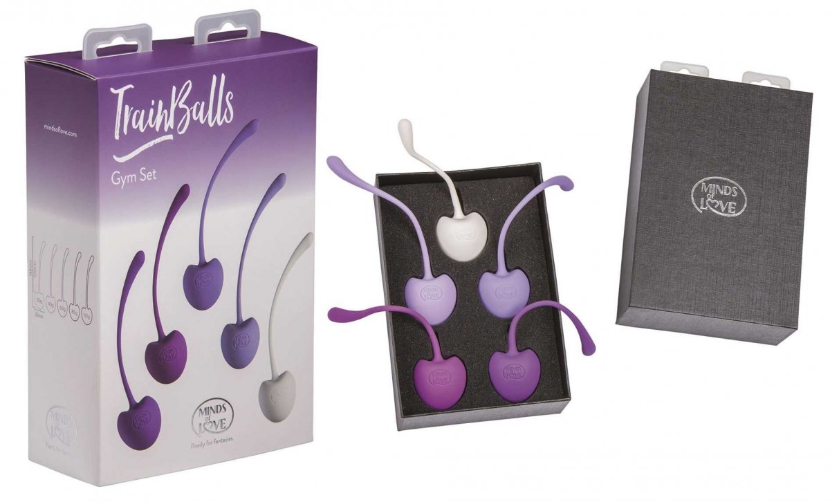 Foto do produto Cerejas em Silicone com Peso para Pompoarismo