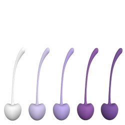 Cerejas em Silicone com Peso para Pompoarismo