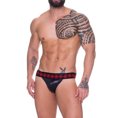 Foto do produto Jockstrap Xadrez em Cirrê