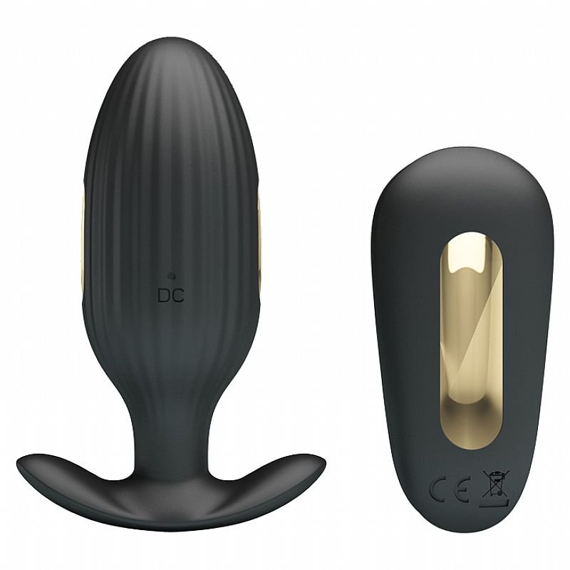 Foto do produto Plug com Vibração e Choque -  7 Modos Recarregável