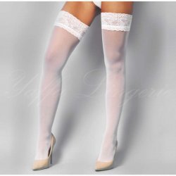 Meia 7/8 Lisa com Silicone - Branca