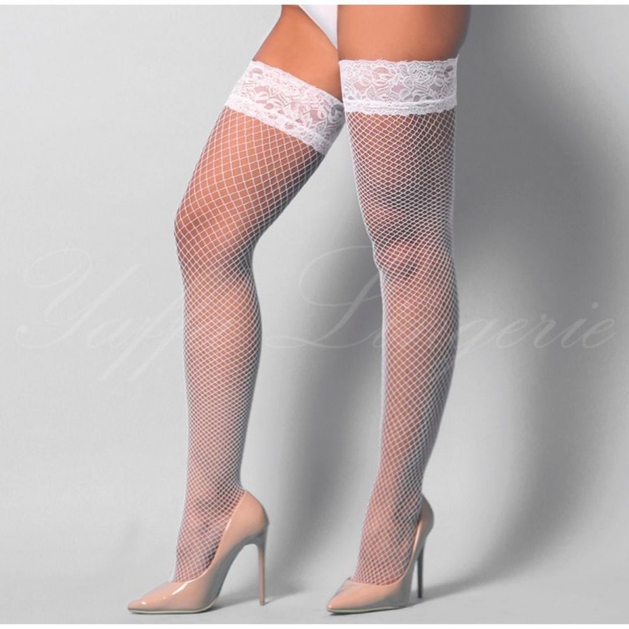 Foto do produto Meia 7/8 Arrastão com Silicone - Branca