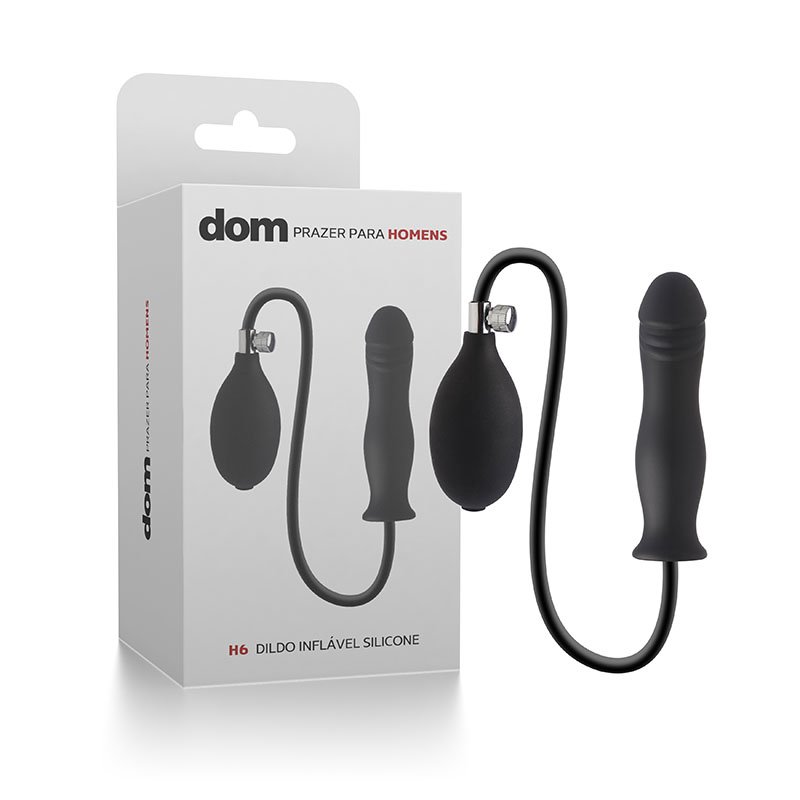 Foto do produto Dildo Inflável em Silicone - DOM