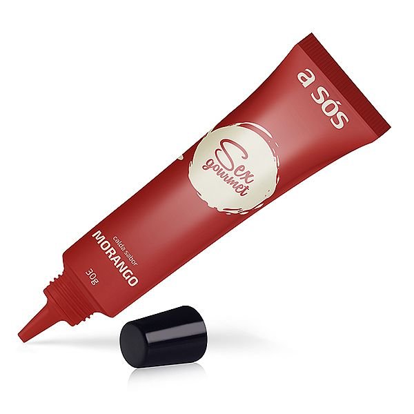 Foto do produto Caneta Gel Sex Gourmet Morango - 30g