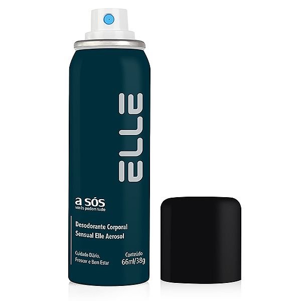 Foto do produto Desodorante Íntimo Masculino Elle - 38g/66ml