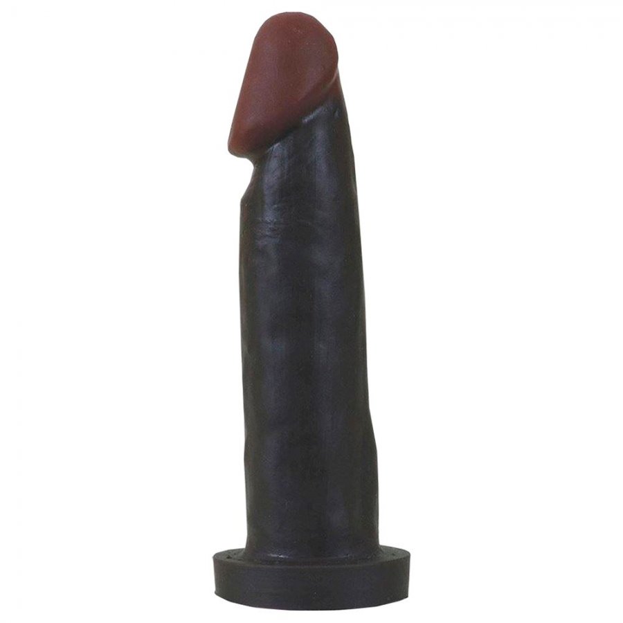 Foto do produto Pênis Hot Black em Silicone 18x4,5cm