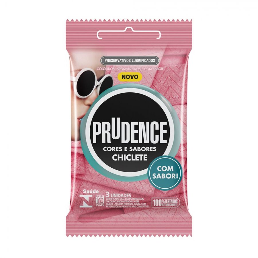 Foto do produto Preservativo Prudence Chiclete