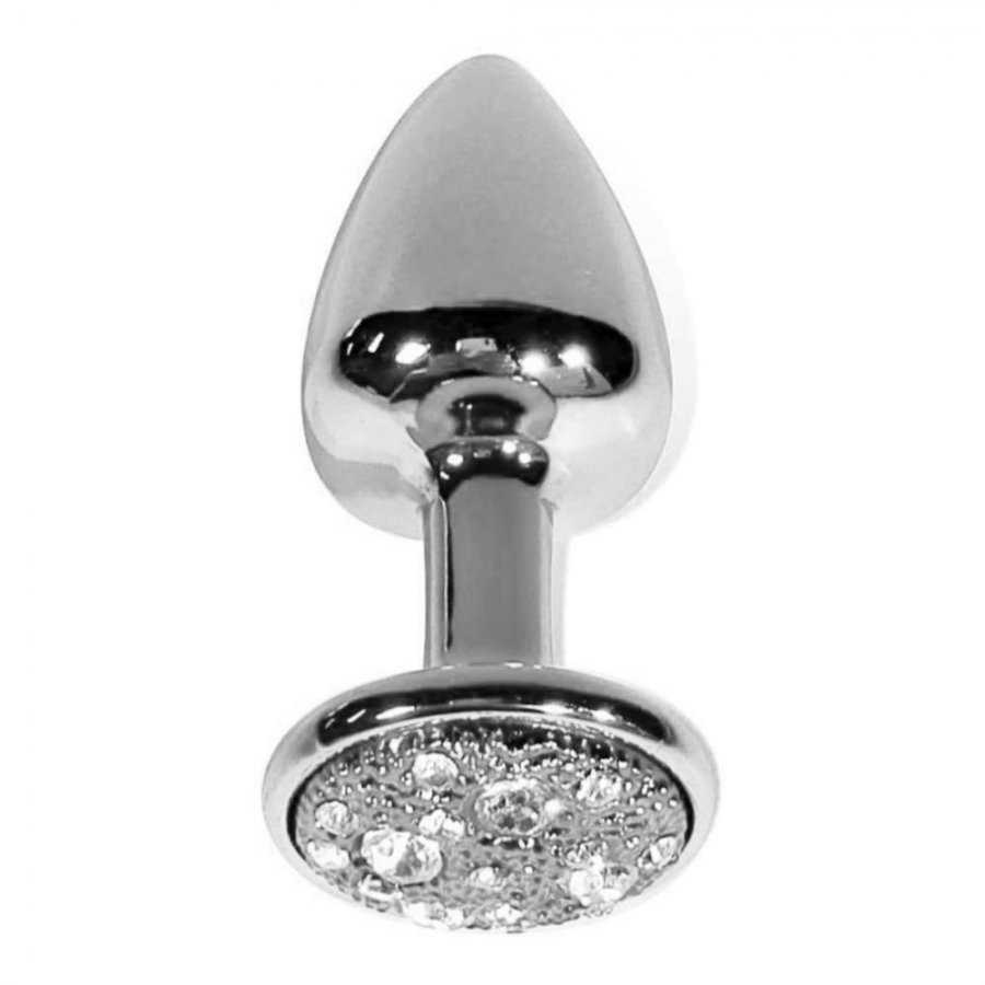 Foto do produto Plug Cromado com Pedras Cravejadas - HARD