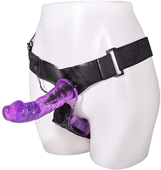 Foto do produto Strap On Duplo em Silicone com Vibração - Ultra Harness