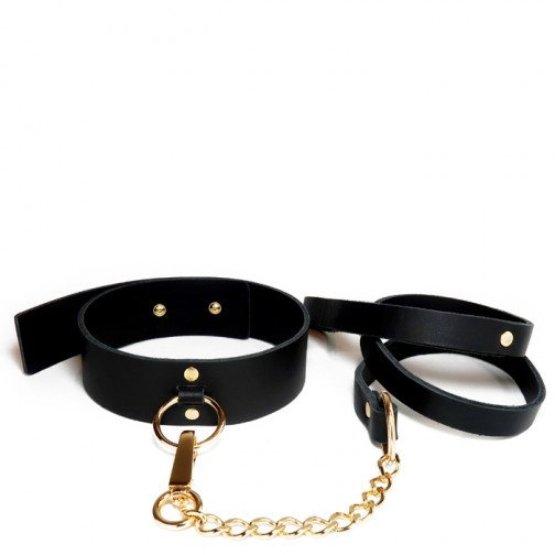 Foto do produto Coleira  Luxo Choker com Guia