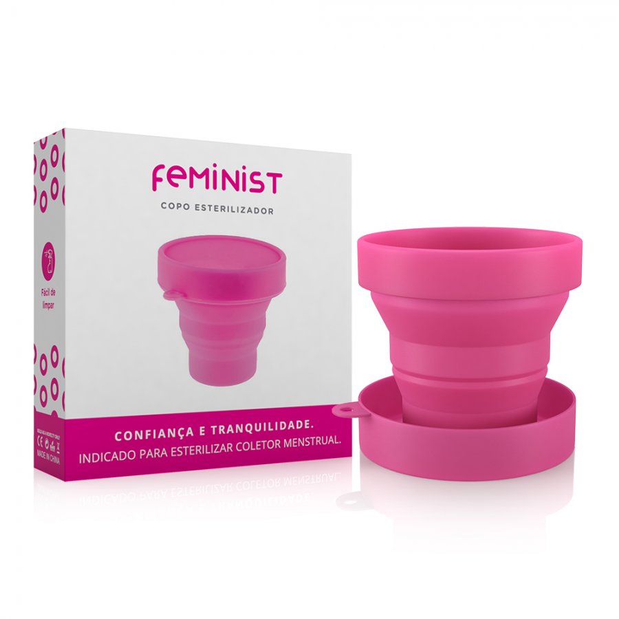 Foto do produto Copo Esterilizador de Coletor Menstrual - Cores Sortidas