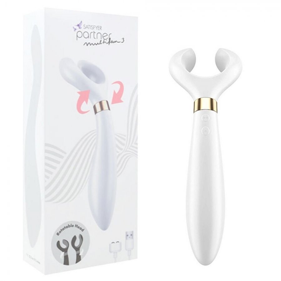 Foto do produto Satisfyer PARTNER MULTIFUN 3 WHITE