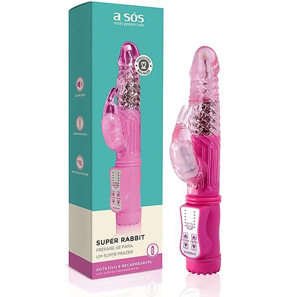 Foto do produto Super Rabbit Rotativo -  Recarregável