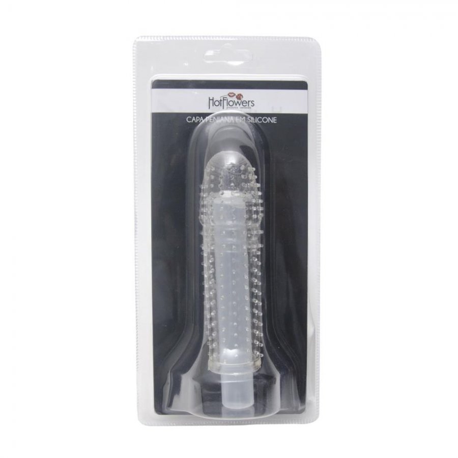 Foto do produto Capa Peniana em Silicone Texturizada