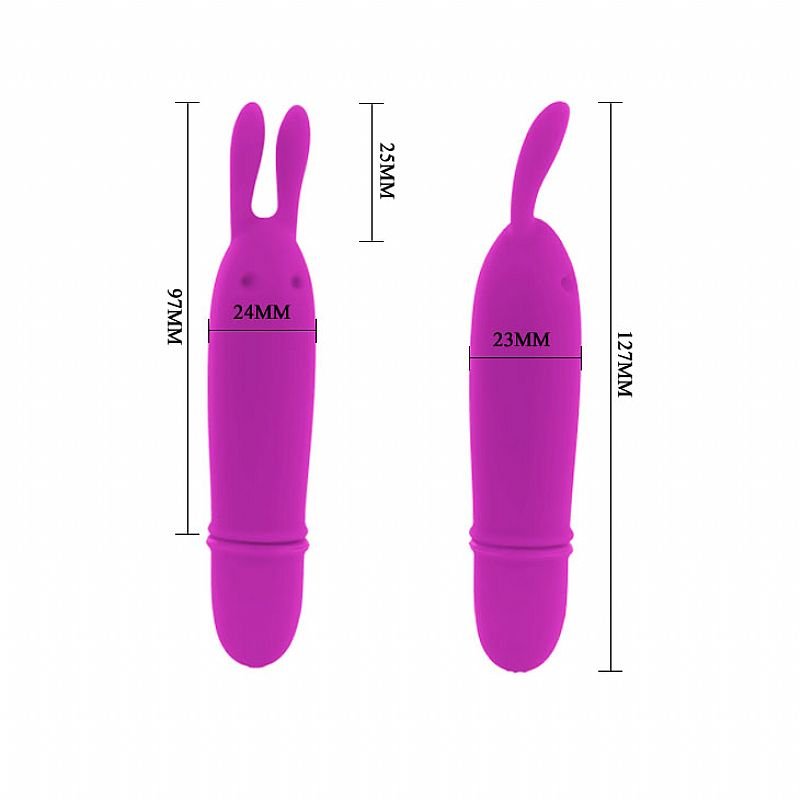 Foto do produto Mini Vibrador Coelhinho 10 Modos