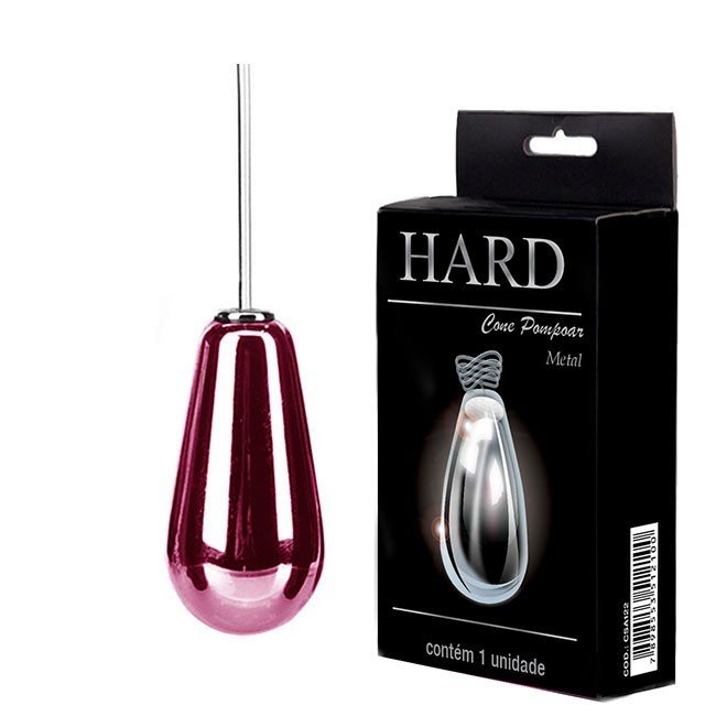 Foto do produto Cone para Pompoar 45gr - Hard Metal (Rosa)