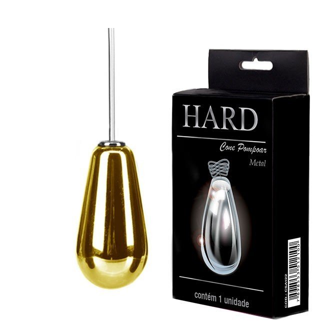 Foto do produto Cone para Pompoar 32gr - Hard Metal (Dourado)