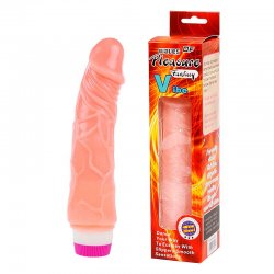 Pênis Vibratório Pleasure Fantasy 19,5 x 4cm