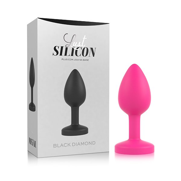 Foto do produto Plug em Silicone Pink Diamond