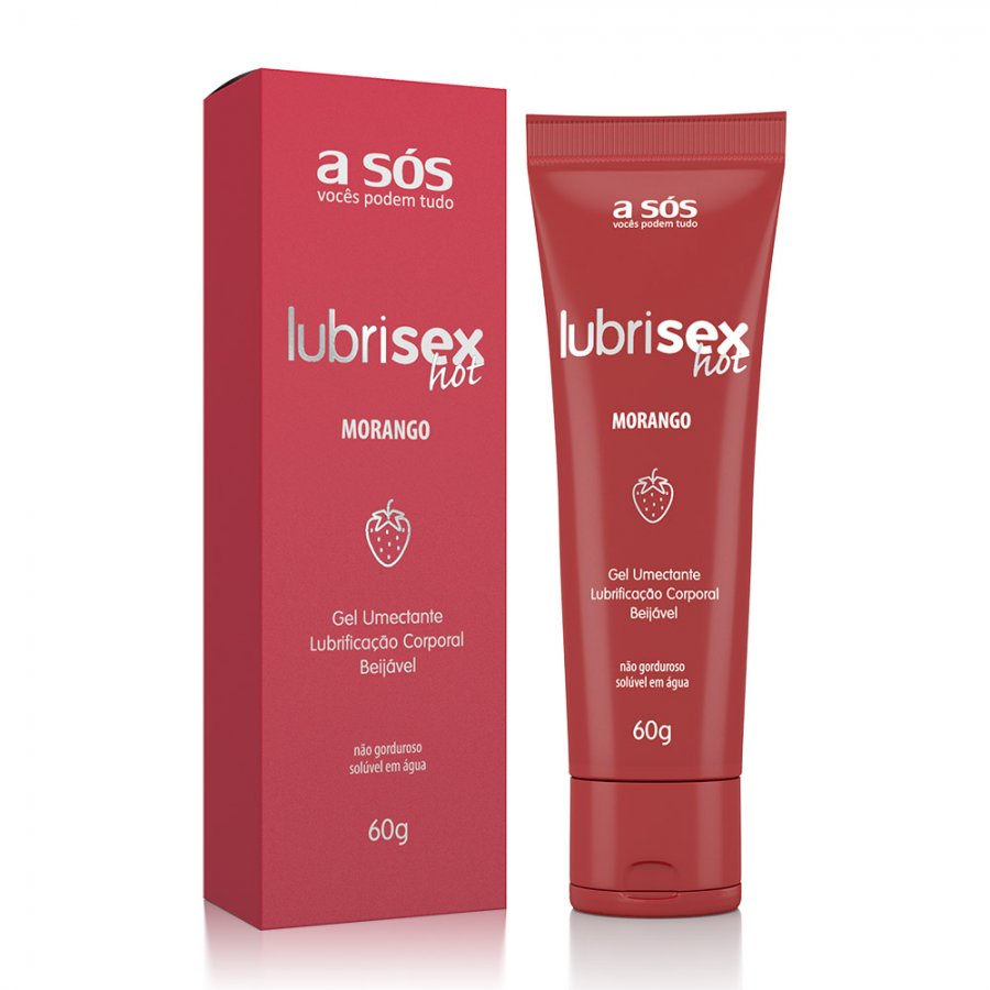 Foto do produto Lubrisex Morango - Lubrificante com Aquecimento - 60g