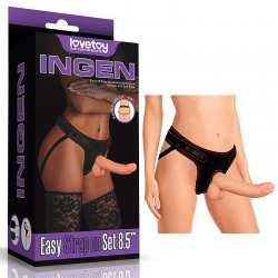 Strapon Dildo Longo -  21 x 4,5cm