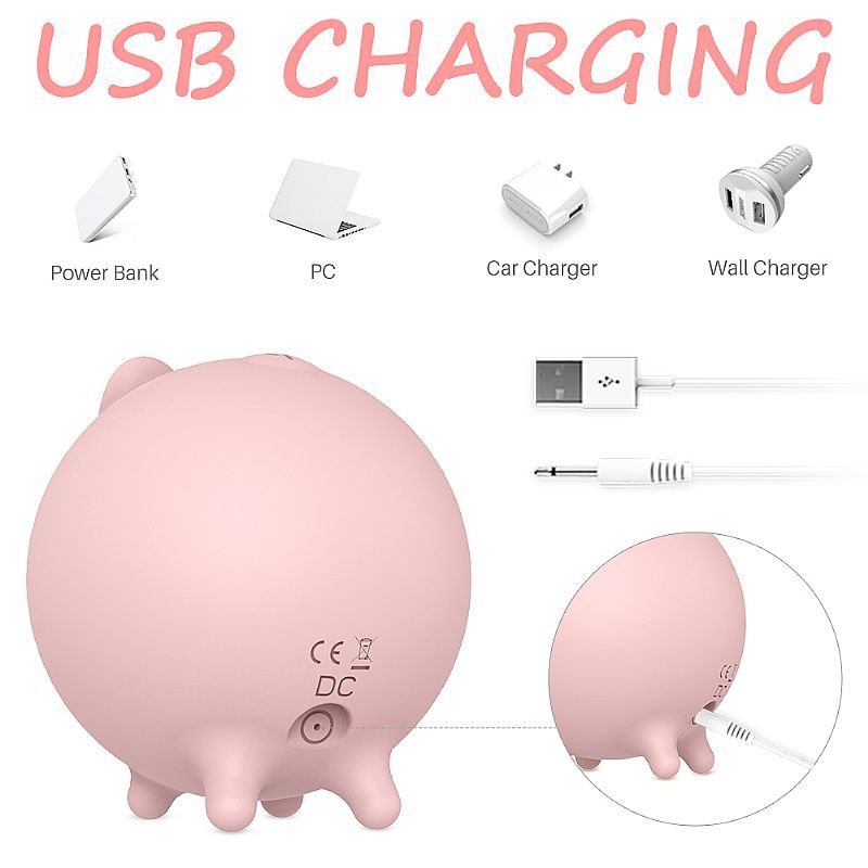 Foto do produto Piggy - Pulsador de Clitóris e Mamilos para Iniciantes