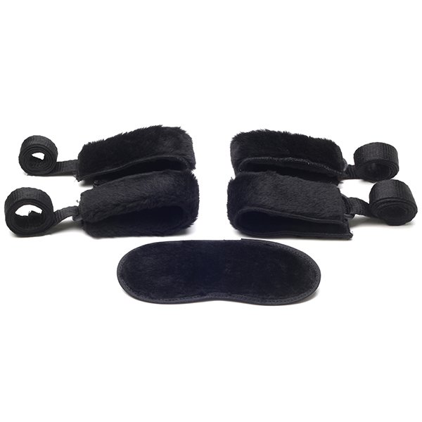 Foto do produto Kit Bondage com 4 Amarras e Venda