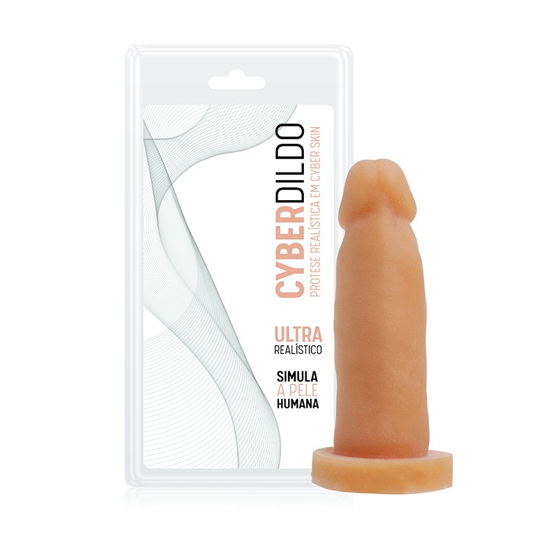 Foto do produto Cyber Dildo Toque Extra Macio 14,5 x 3,5cm