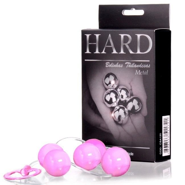 Foto do produto Bolinhas Tailandesas de Metal - Pink