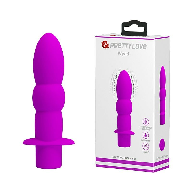 Foto do produto Plug Anal com Vibro 12 x 2,5cm - 10 Modos