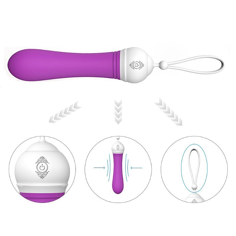 Foto do produto Bullet Alongado em Silicone 9 Modos