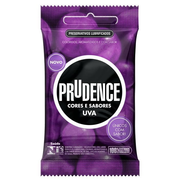 Foto do produto Preservativo Prudence Uva