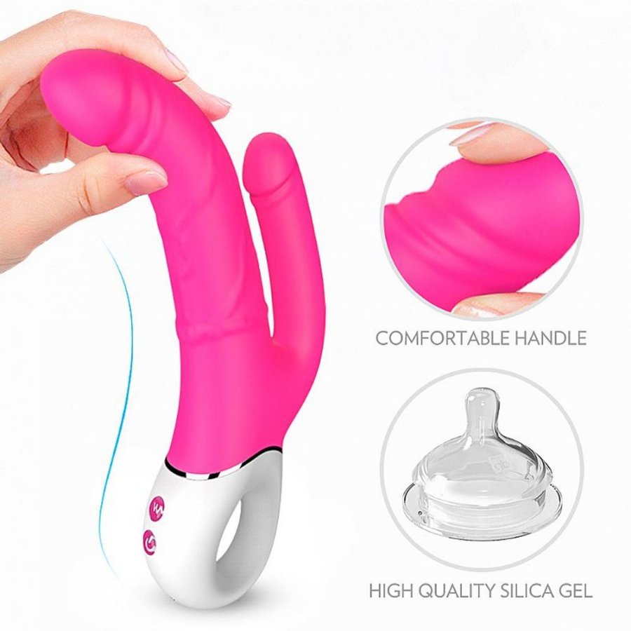 Foto do produto DEPÊ: Vibrador Dupla Penetração Recarregável