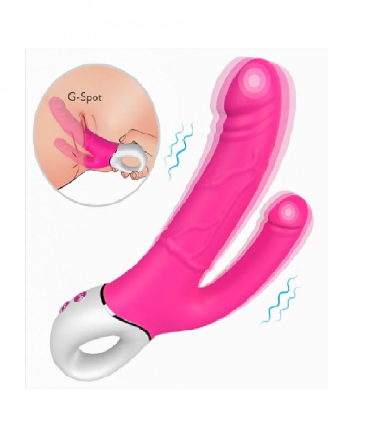Foto do produto DEPÊ: Vibrador Dupla Penetração Recarregável