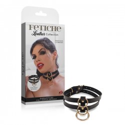 Gargantilha com 3 Argolas Douradas